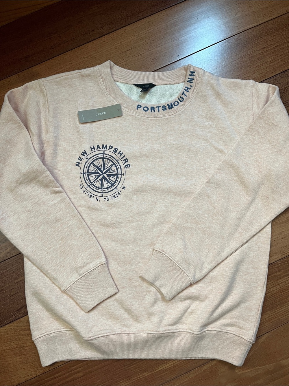 NWT J. Crew New Hampshire Sweatshirt